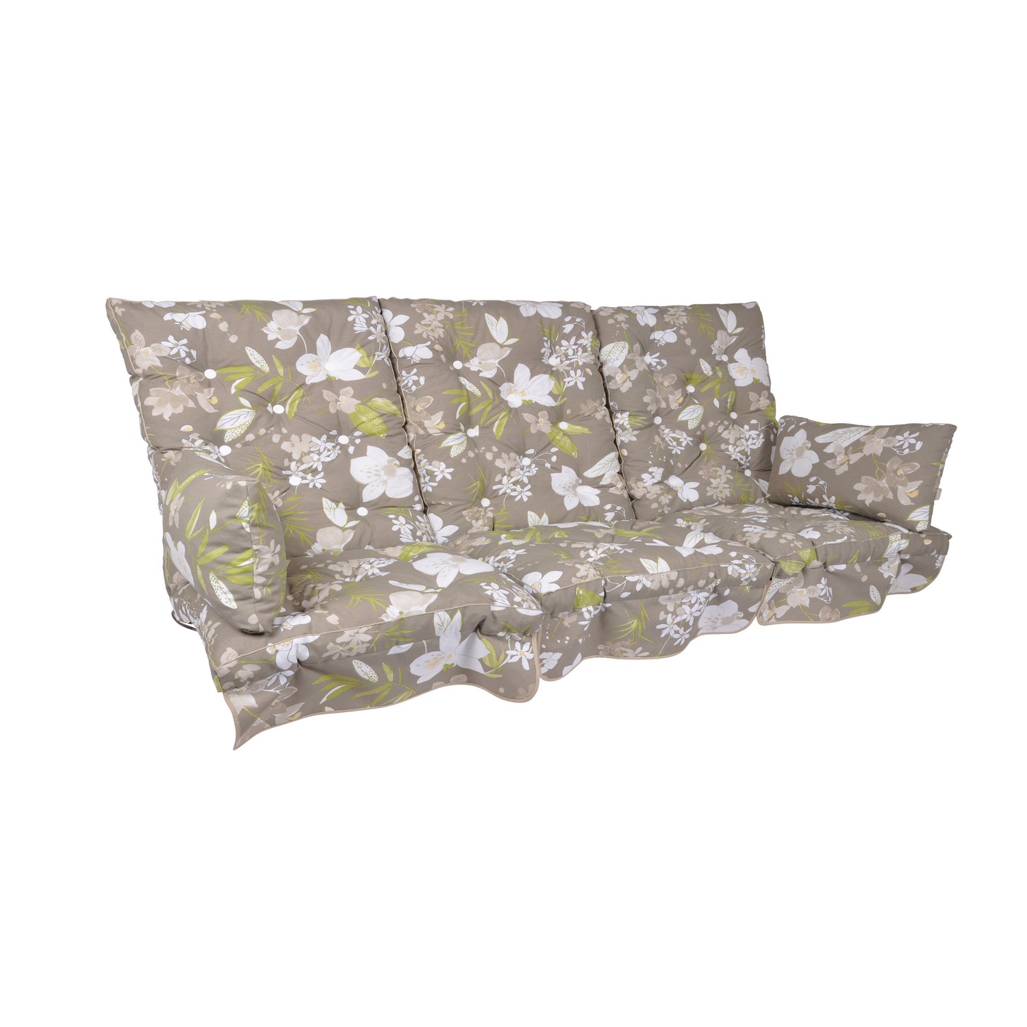 Beige Botanical Hammockset låg flock Hammockdynor Fritab Låg Flock