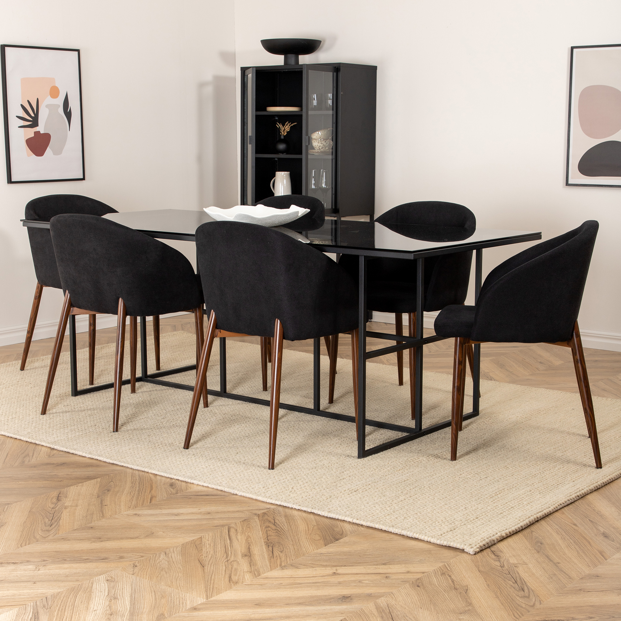 Matgrupp Venture Home Lund med 6 Archie Stolar