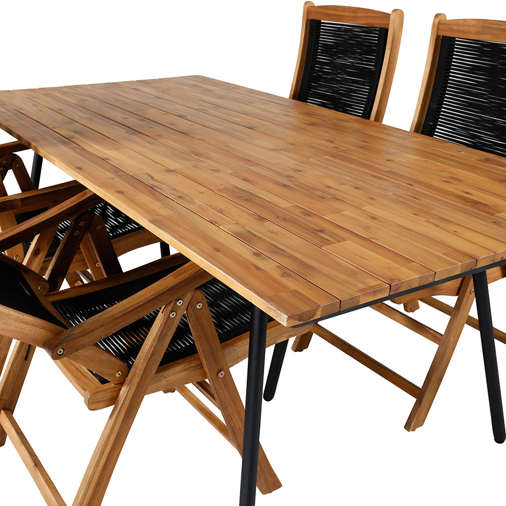 Matgrupp Venture Home Chane med 4 Peder Matstolar