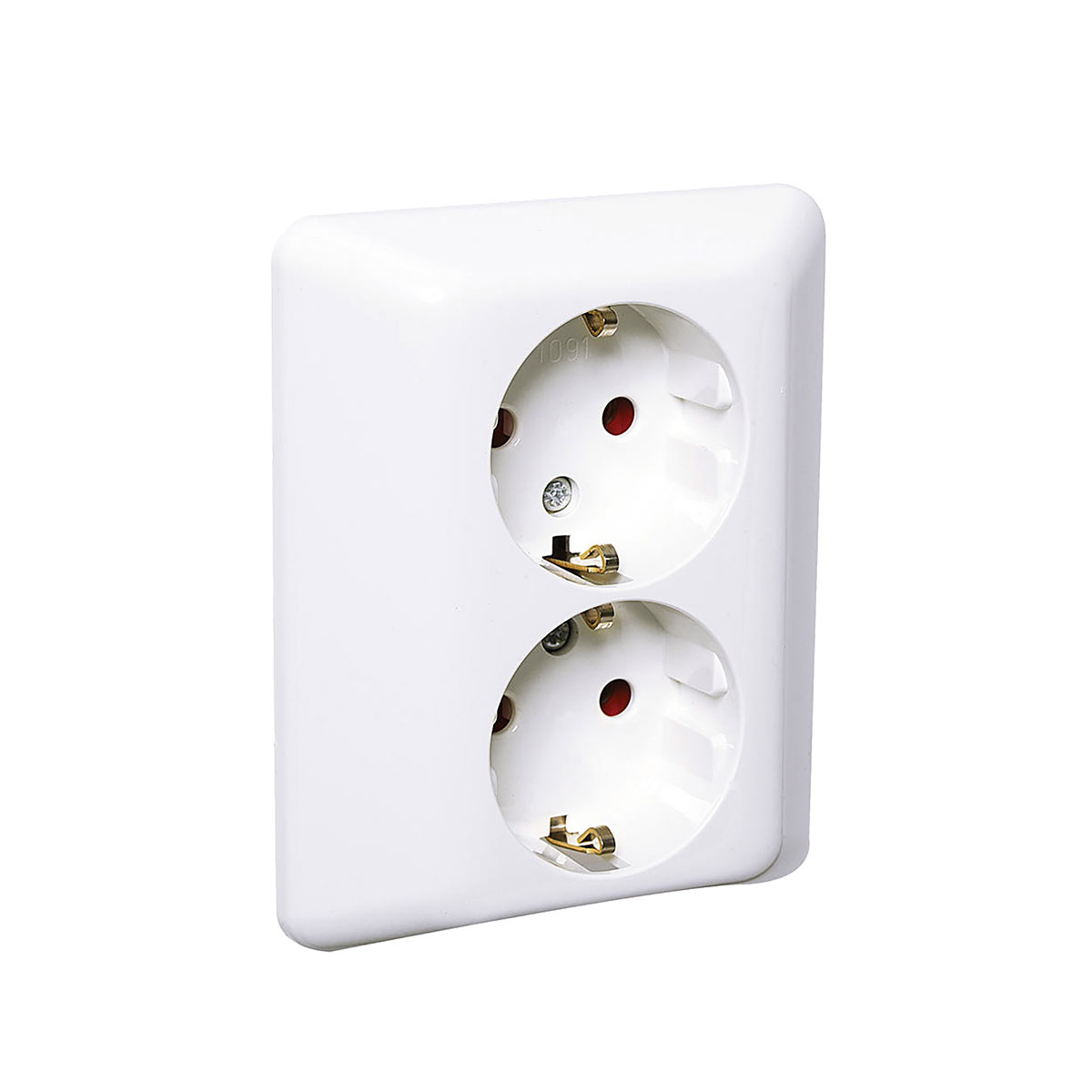 Vägguttag Elko 2-Vägs 440V RS Renvit