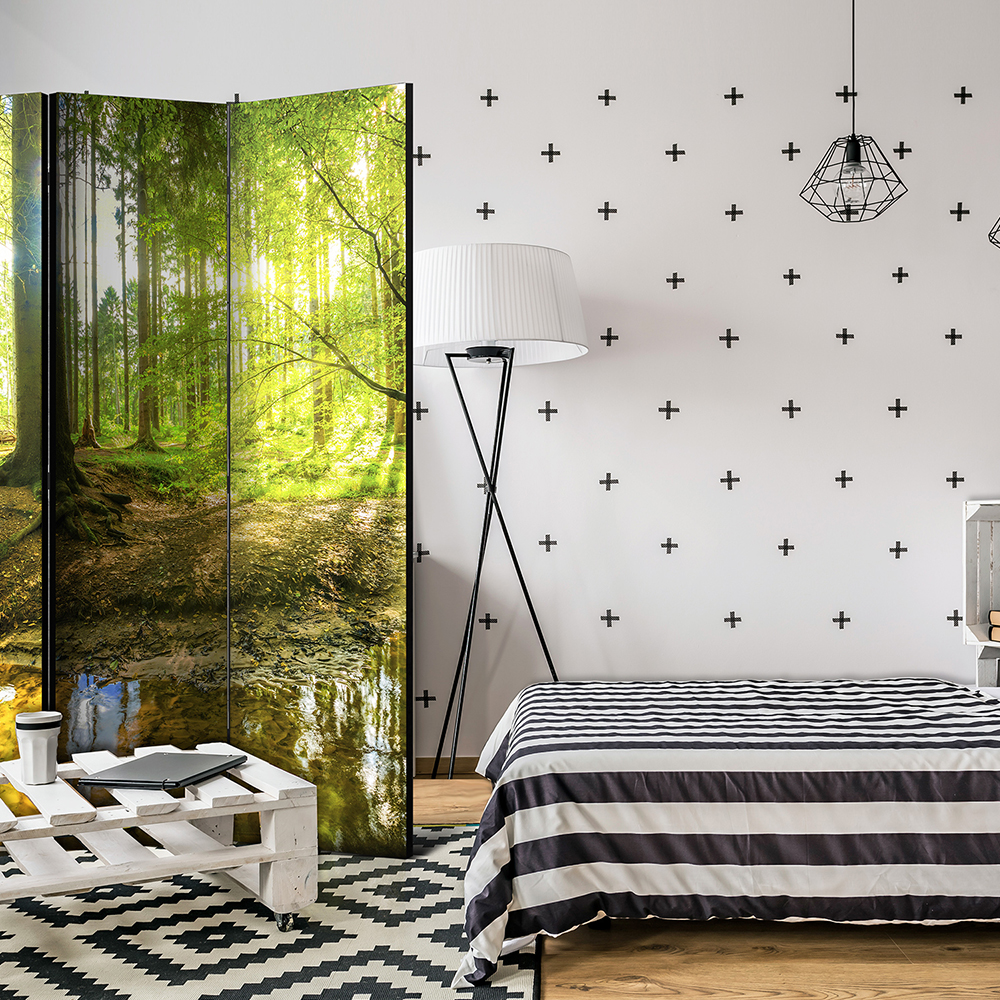 Rumsavdelare Skärmvägg Arkiio Forest Lake 135x172 cm