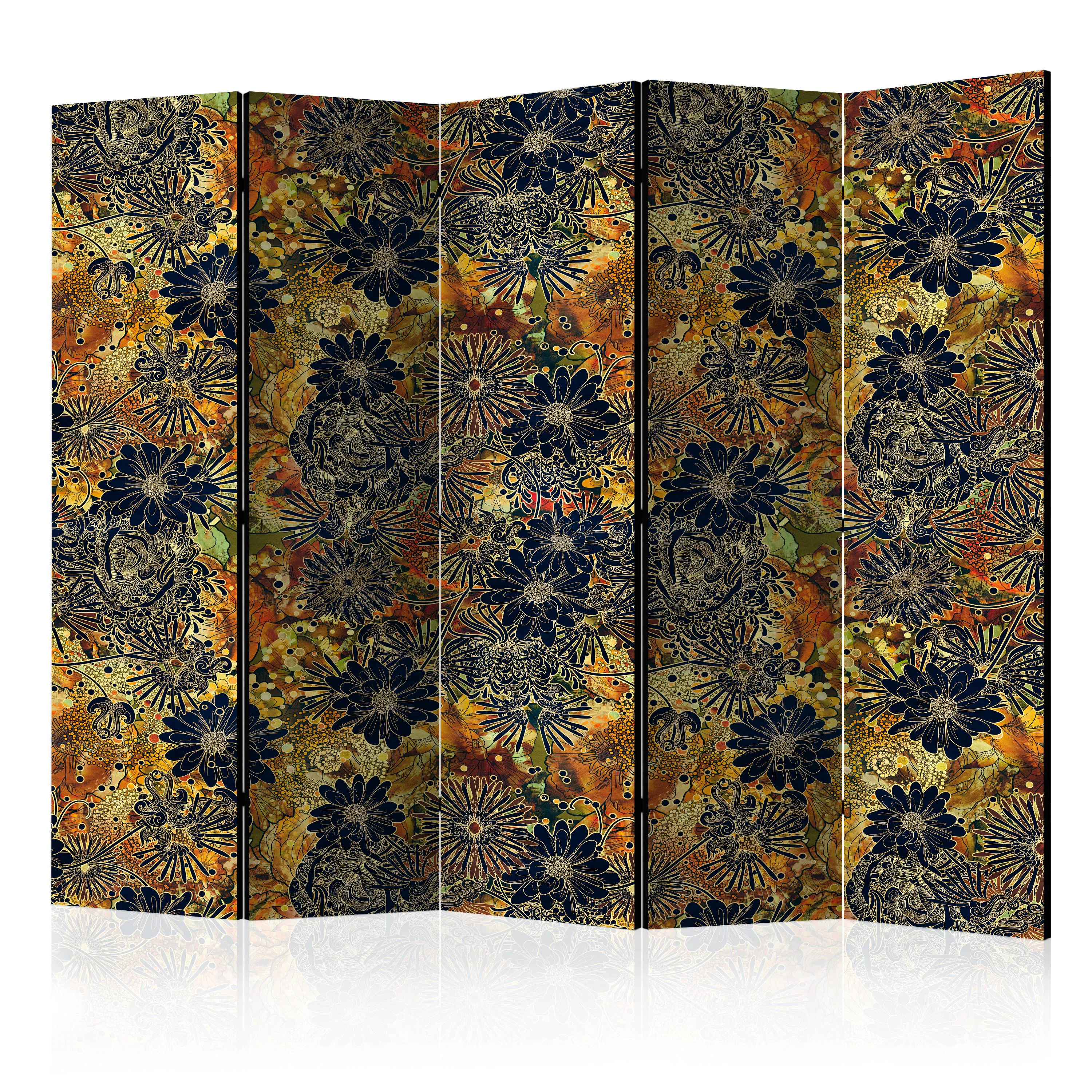 Rumsavdelare Skärmvägg Arkiio Floral Madness II 225x172 cm