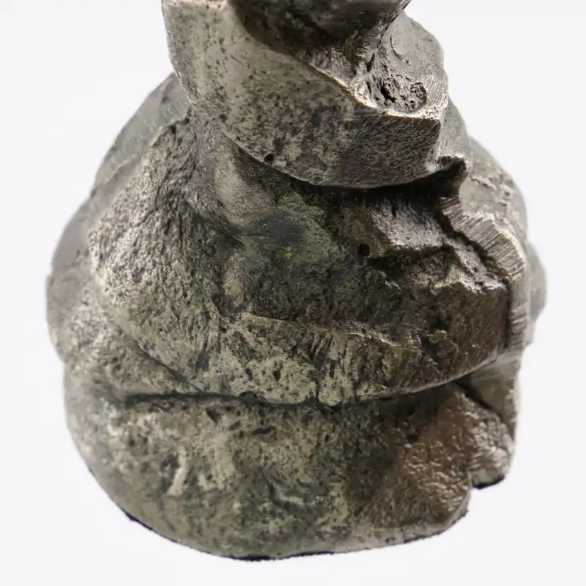 Ljusstake House Doctor Raku Antiksilver