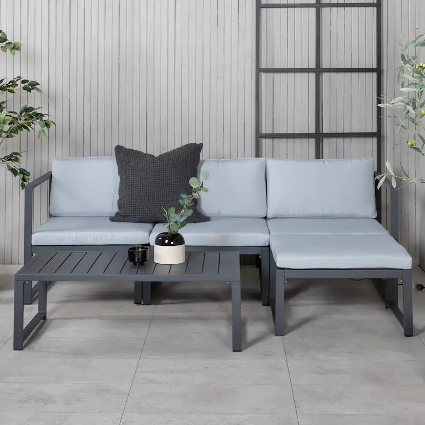 Soffgrupp Venture Home Salvia Aluminium/Metall Utomhus