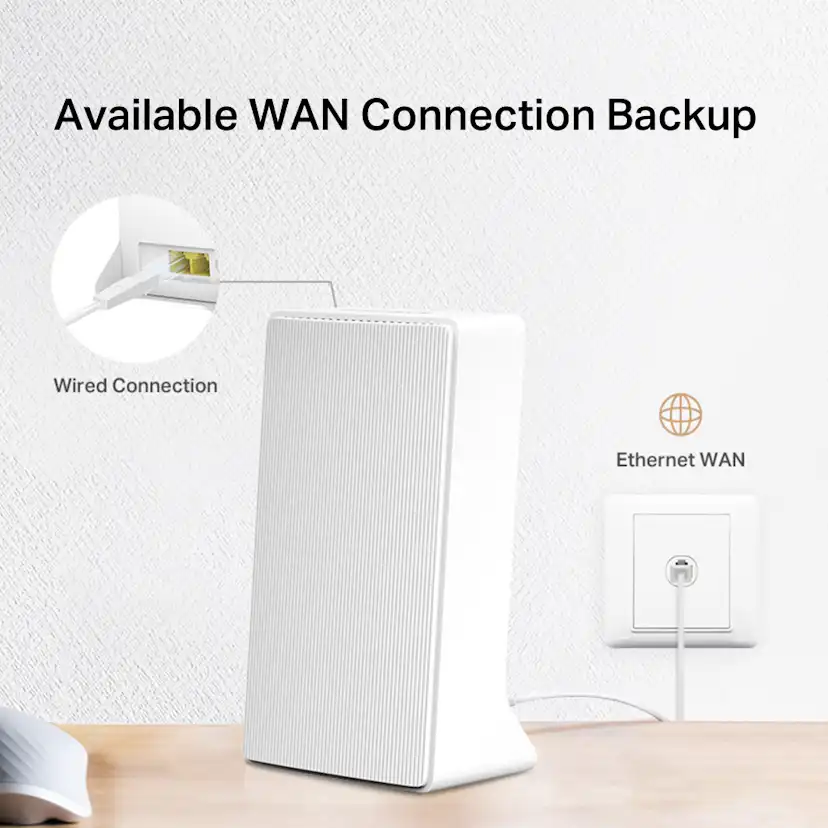 Router Mercusys MB130-4G AC1200 Wireless Dual Band 4g LTE