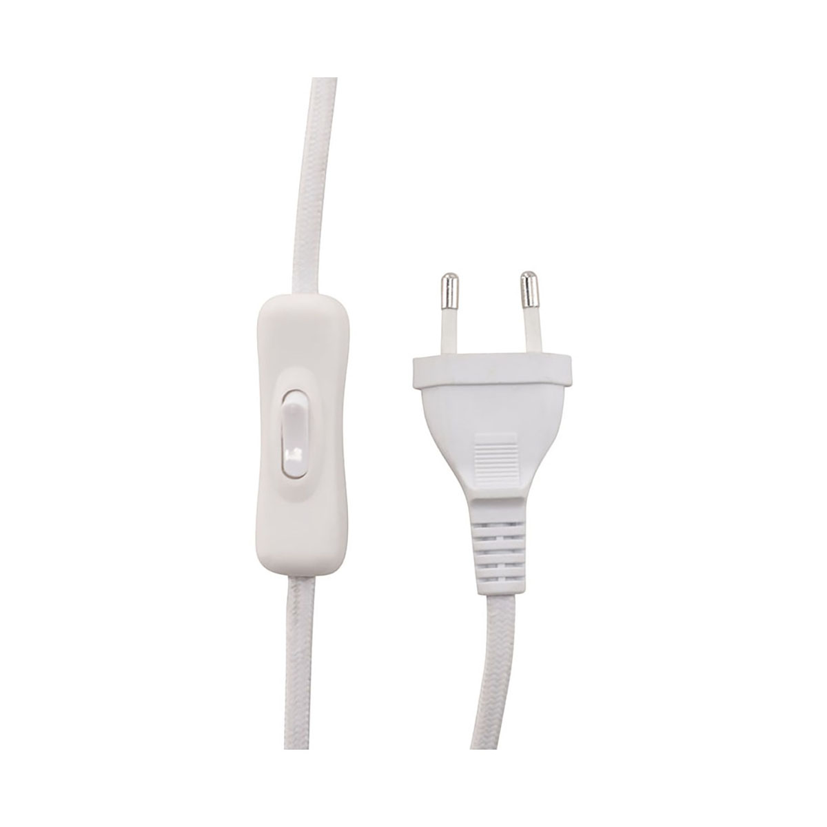 Troyes Wall Lamp - Light grey / White glass Ljusgrå/Vit