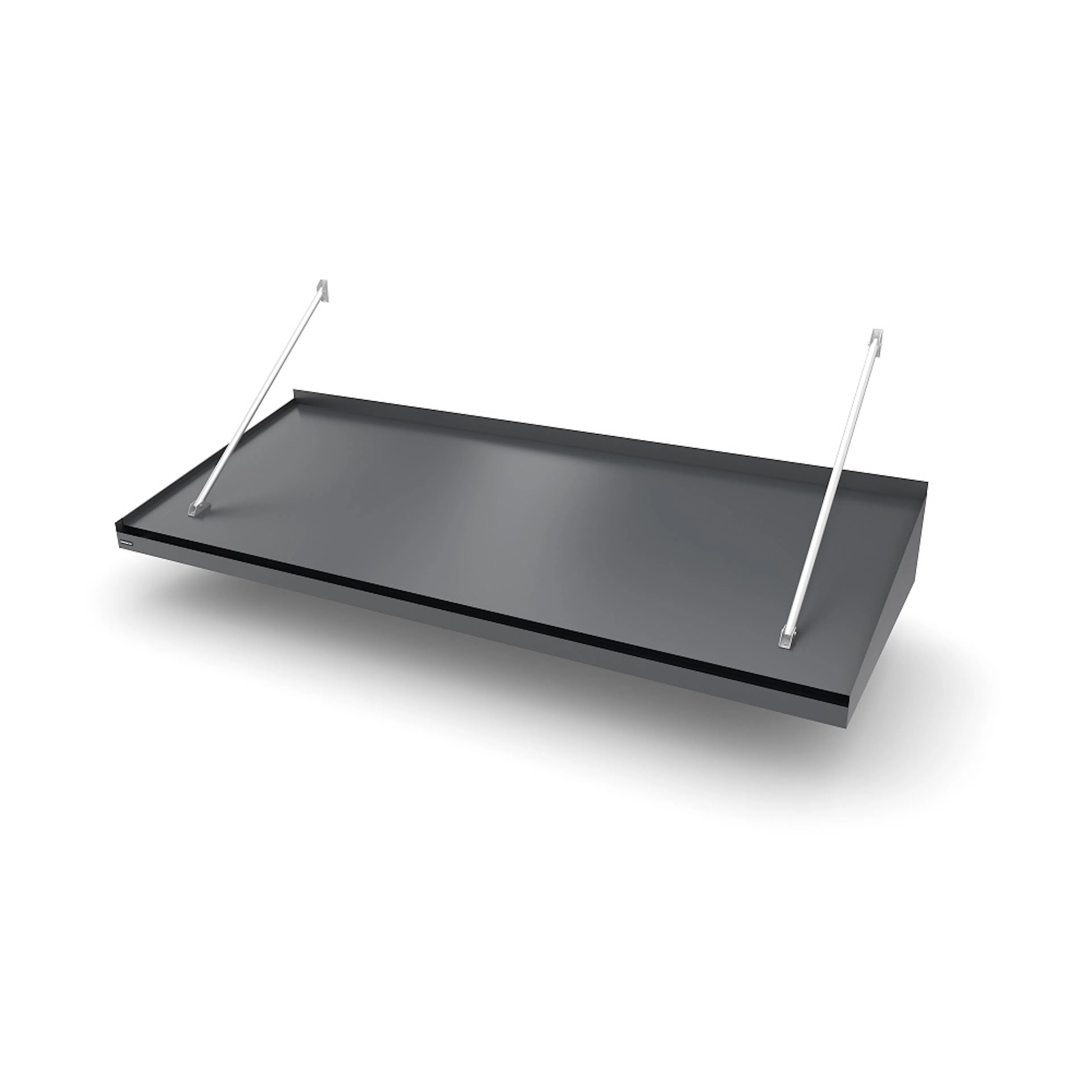Modern Simple Classic B=2430 Mörkgrå (RAL:7043) 2430 mm Mörkgrå