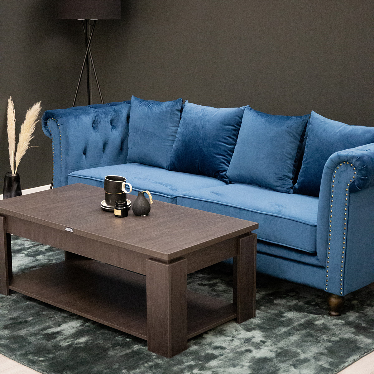 3-sitssoffa Venture Home Velvet