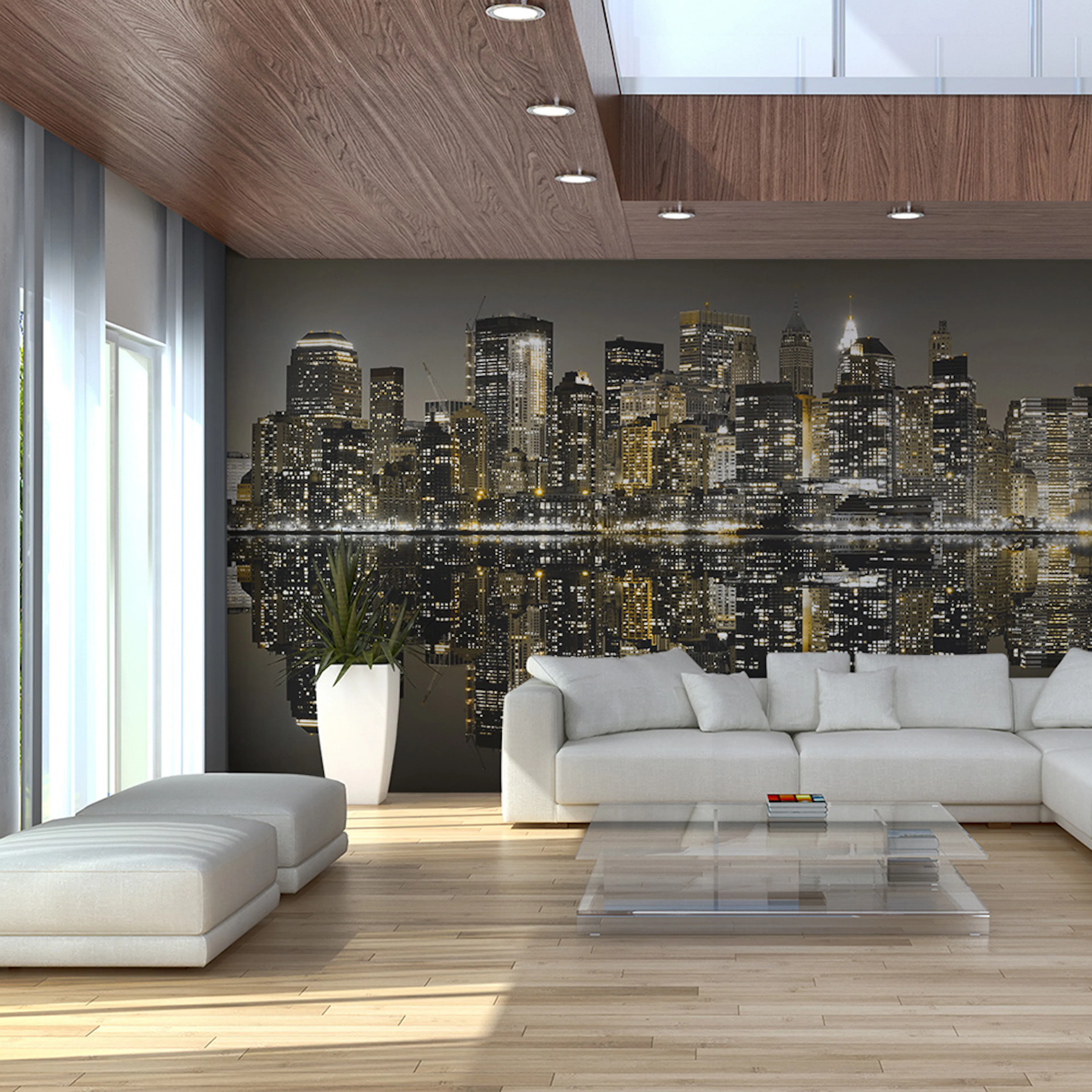 Fototapet XXL Arkiio American skyscrapers 550x270 cm