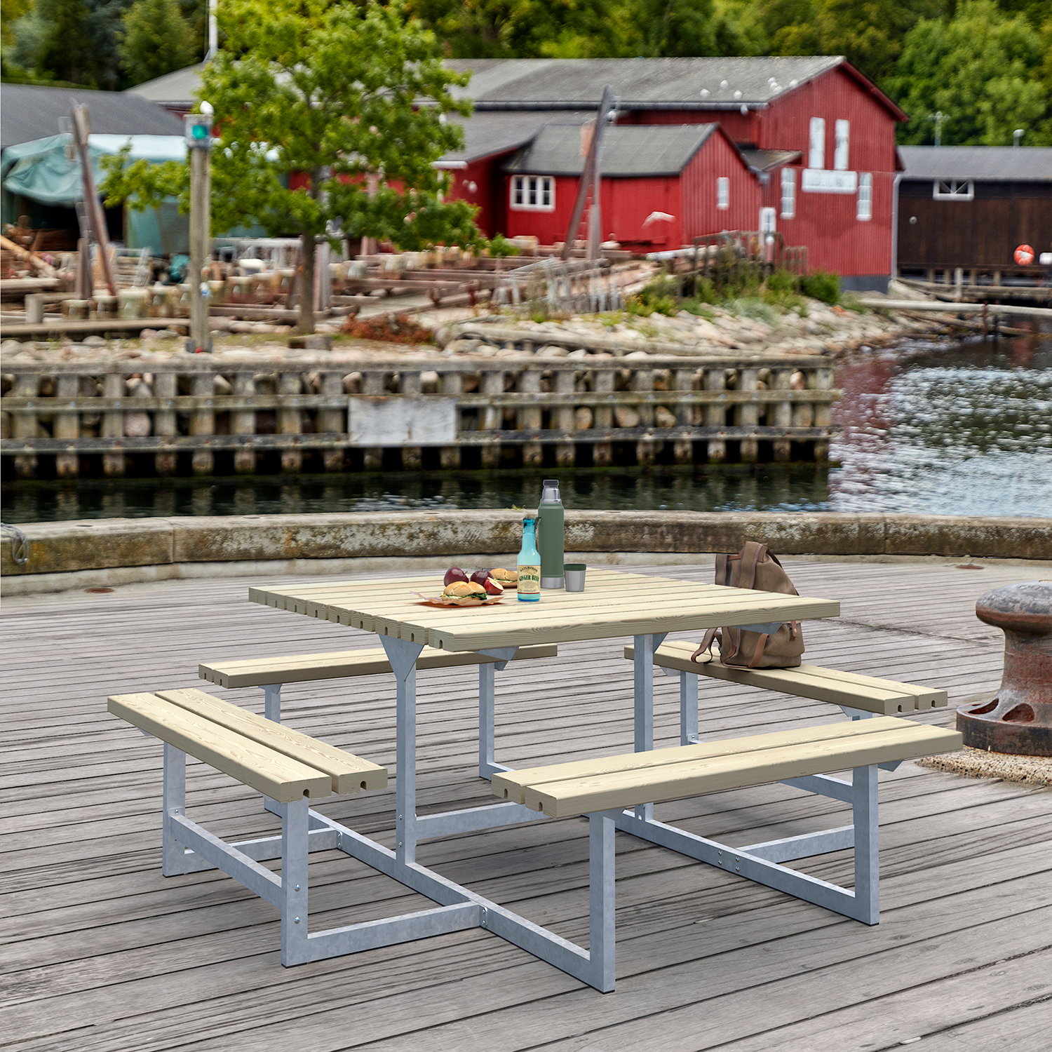Picknickbord PLUS Picnic Bord-/Bänkset Utomhus