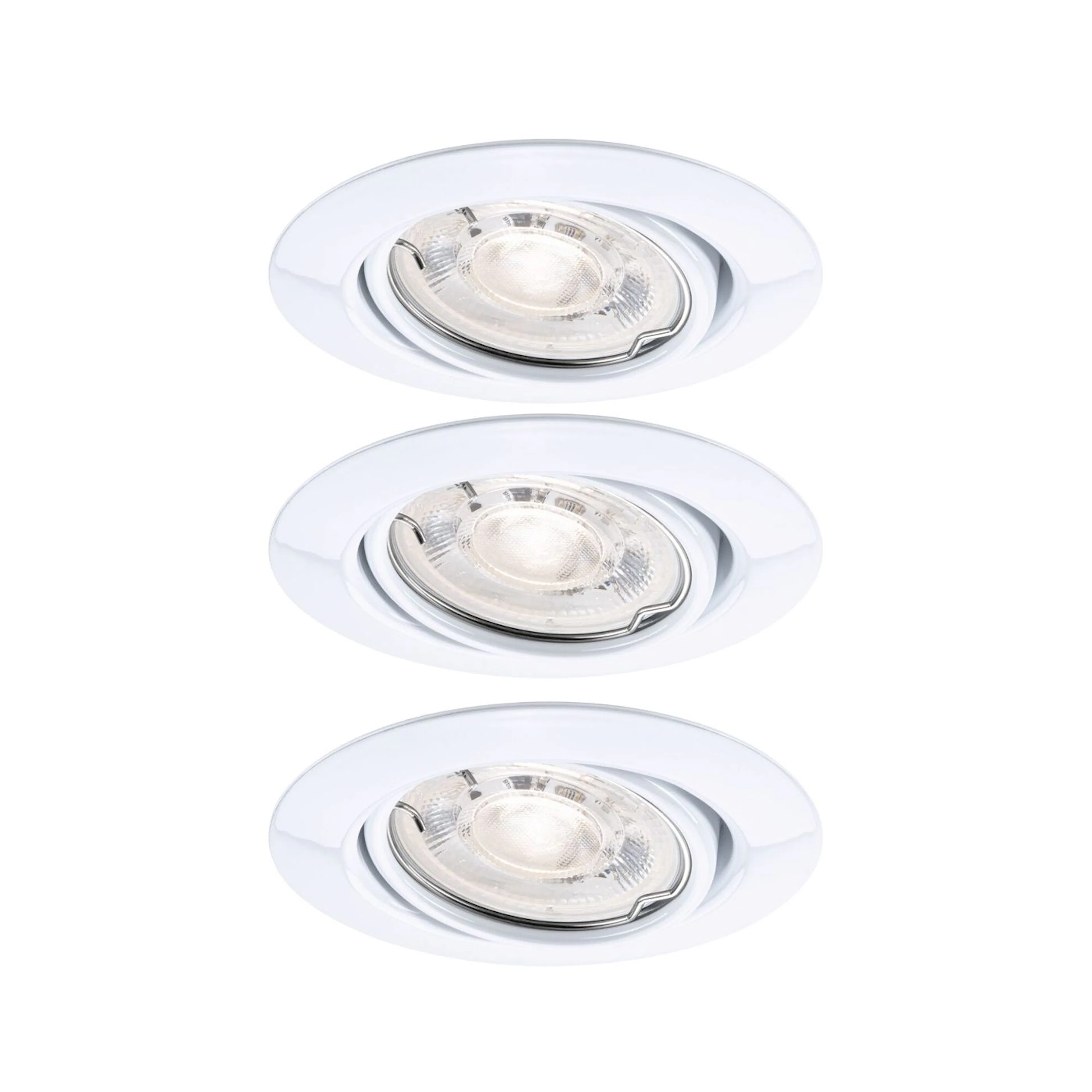 Downlight Paulmann Base inkl. GU10 Flat Vit, Ja