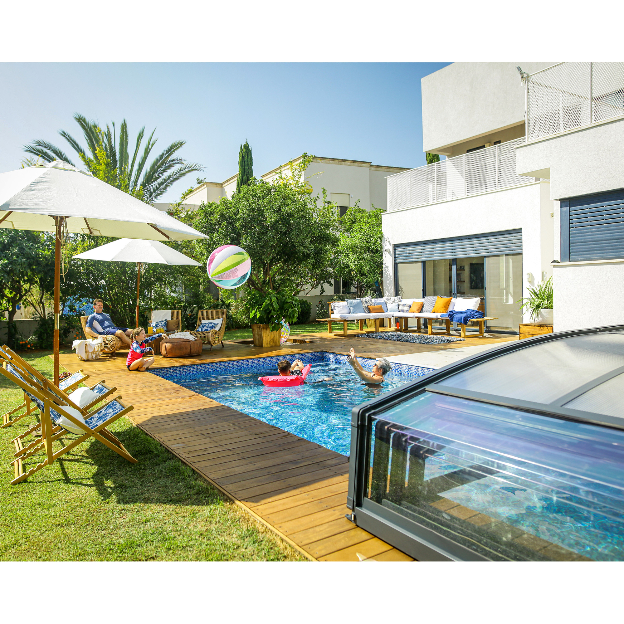 Pooltak Canopia by Palram Stockholm 4x6 m
