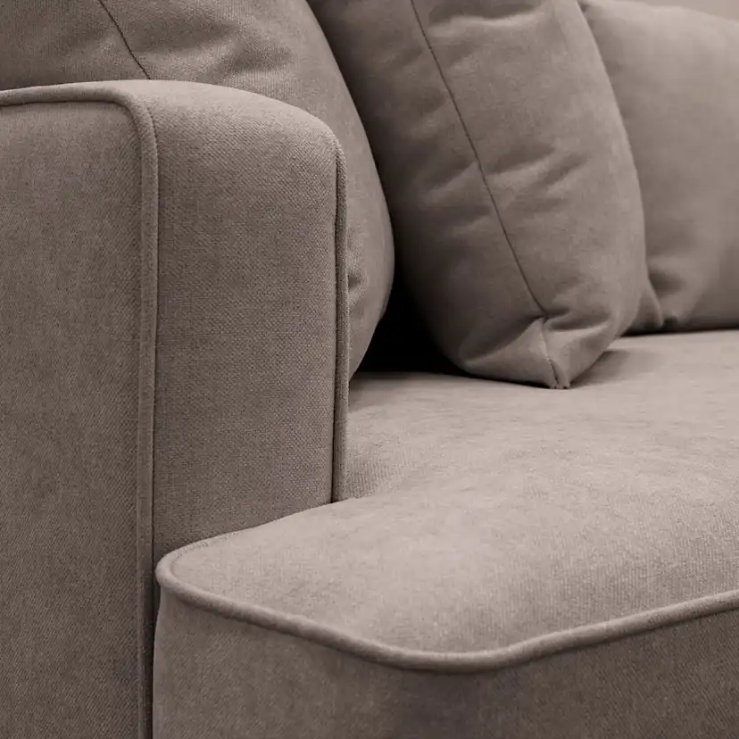 Soffa Scandinavian Choice Rossita 3-sits Djup Soffa med Hel Dyna