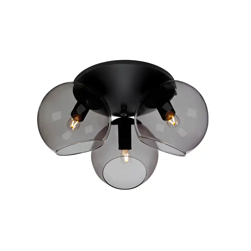 Plafond Cottex Capella Taklampa med 3 Glaskupor