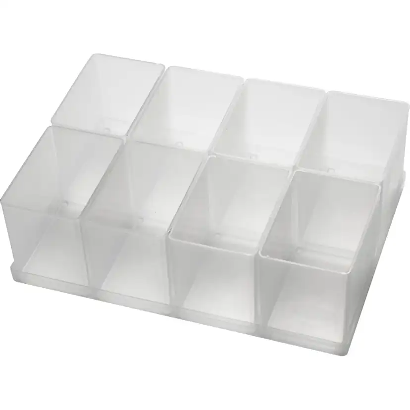 Lådinsats Raaco Nr. Ba8-1 H80 mm Stl 79x55 mm 8 St/1 Förp