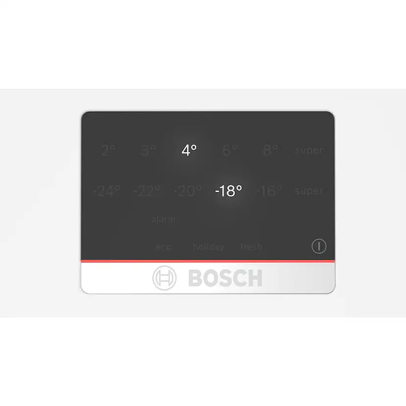 Kombiskåp Kyl/Frys Bosch 2 st KGN397WCT Serie 4 Vit NoFrost och VitaFresh