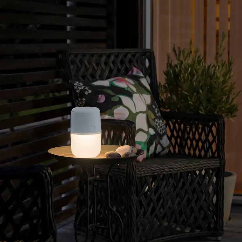 Solcell/USB-Lampa Gnosjö Konstsmide Assisi Hängande/Stående LED