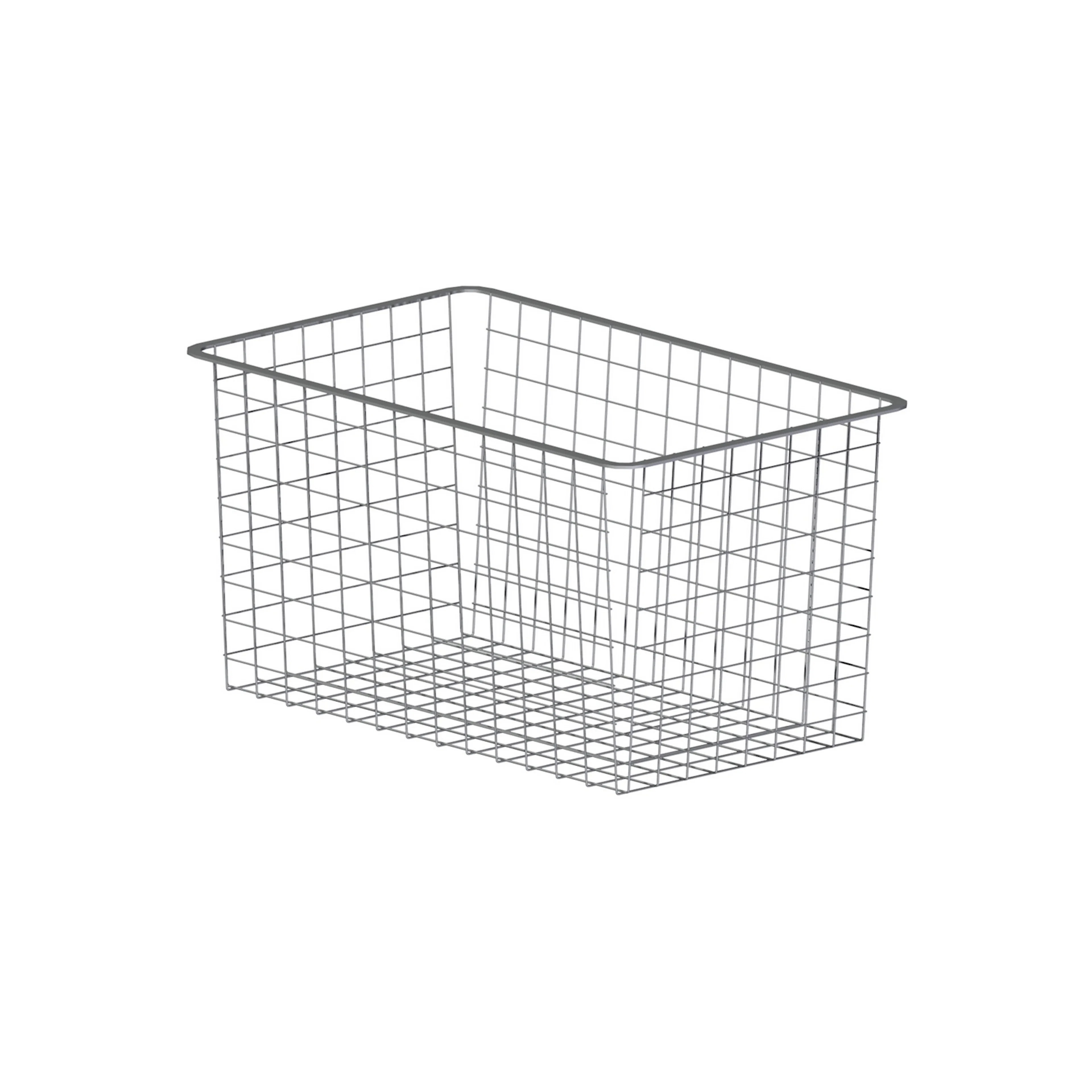 Trådback silver 427x527x285 Silver, 285 mm