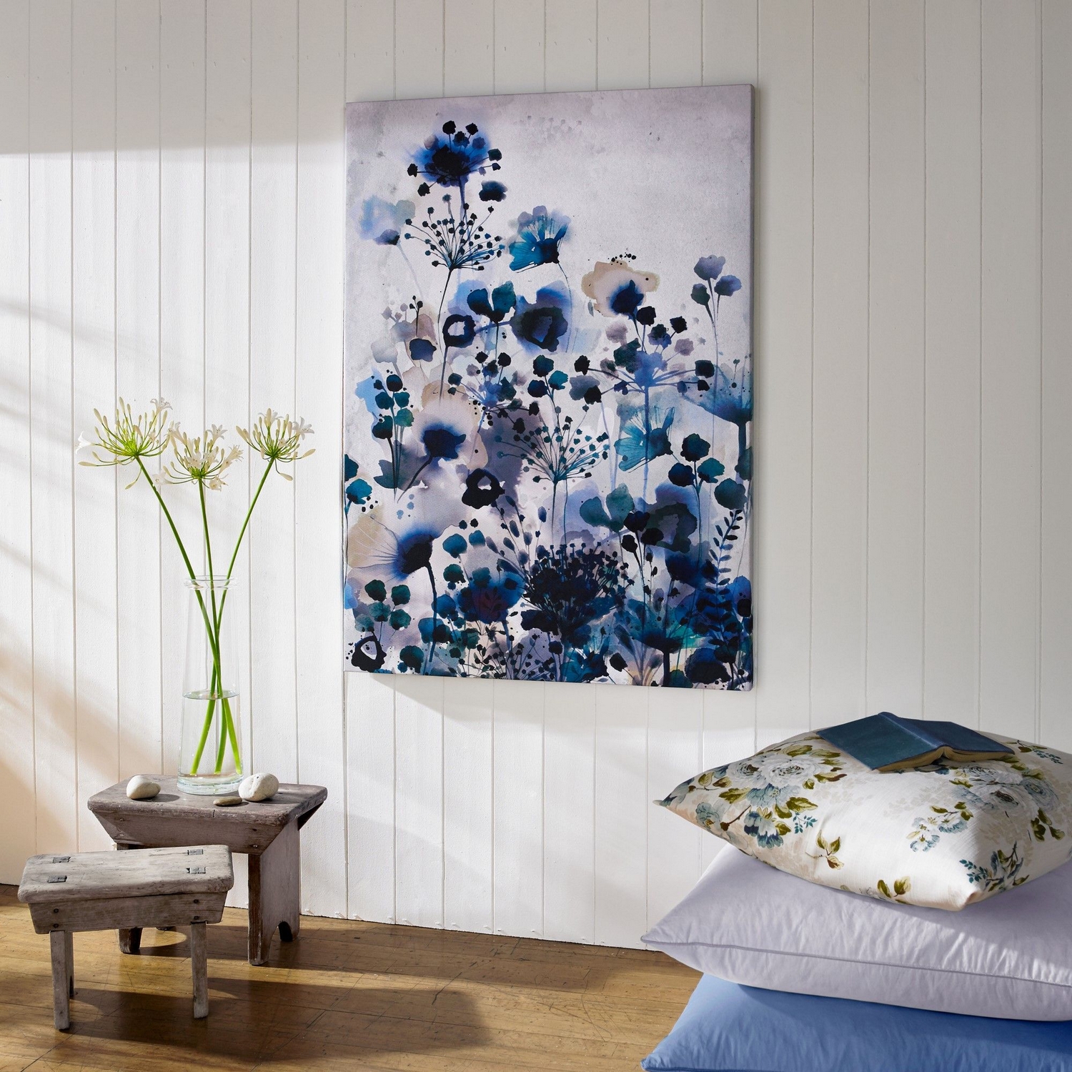 Tavla Art for the Home Moody Blue
