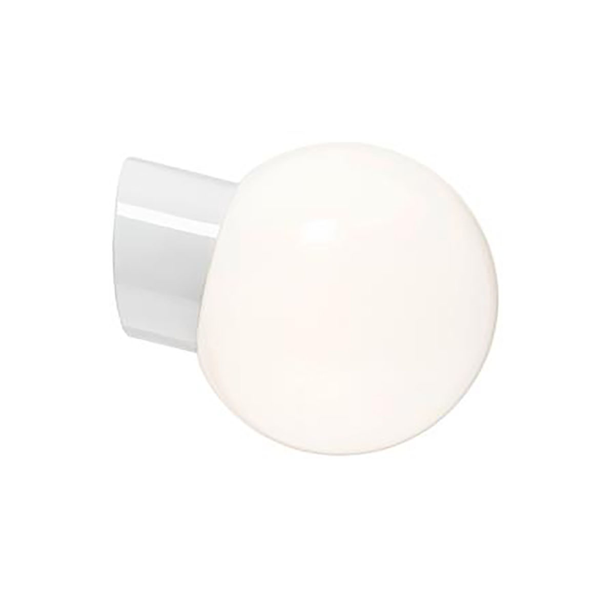 Vägglampa Ifö Electric Classic Glob Blank Sned IP54