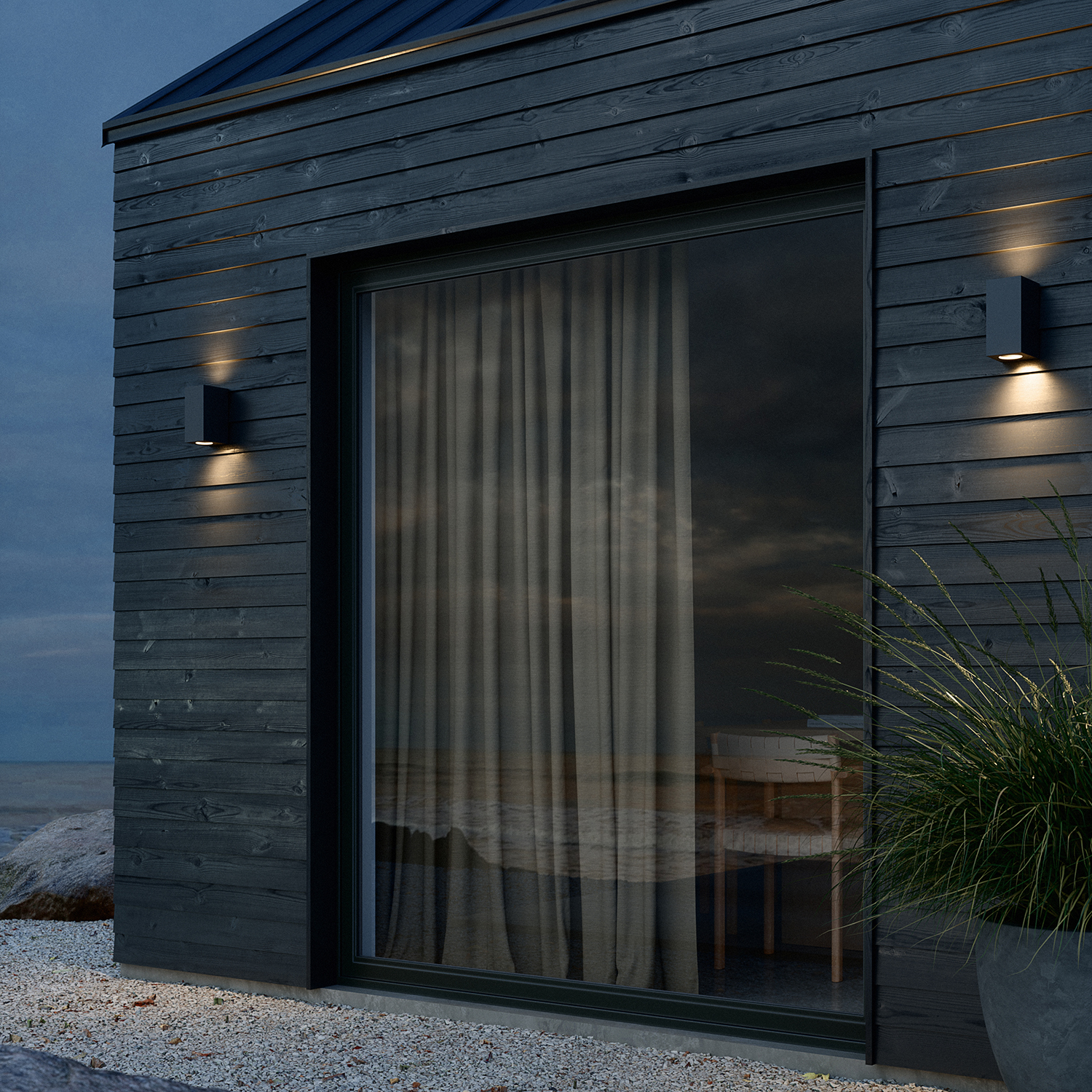 Fasadbelysning Nordlux Canto Maxi Kubi 2