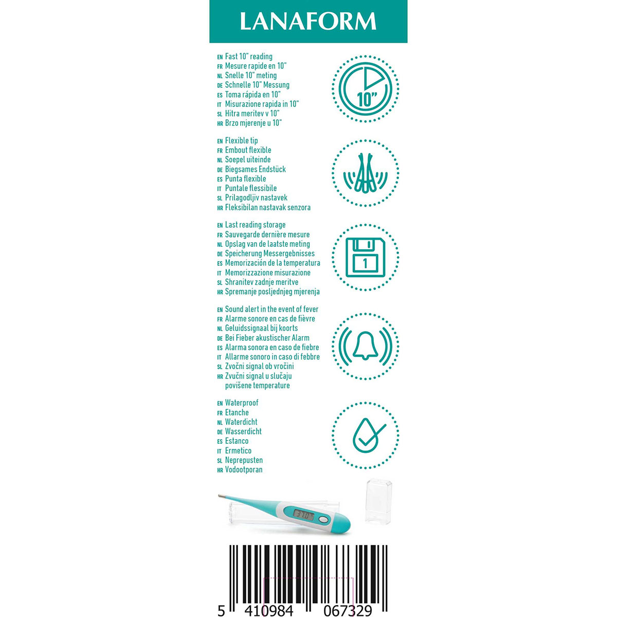 Febertermometer Lanaform DT-100