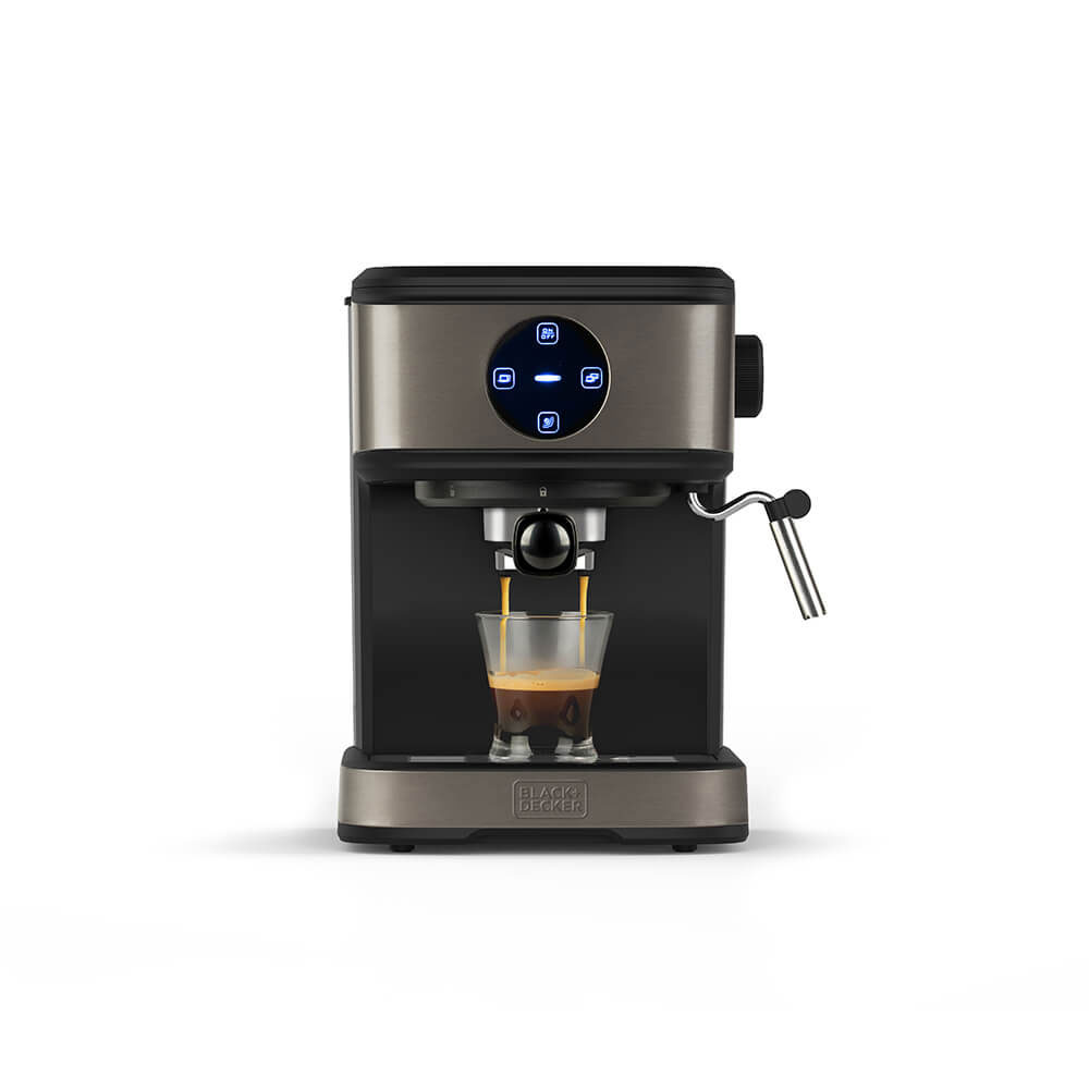 Espressomaskin Black+Decker 20 Bar med Mjölkskummare 850W 1,5L