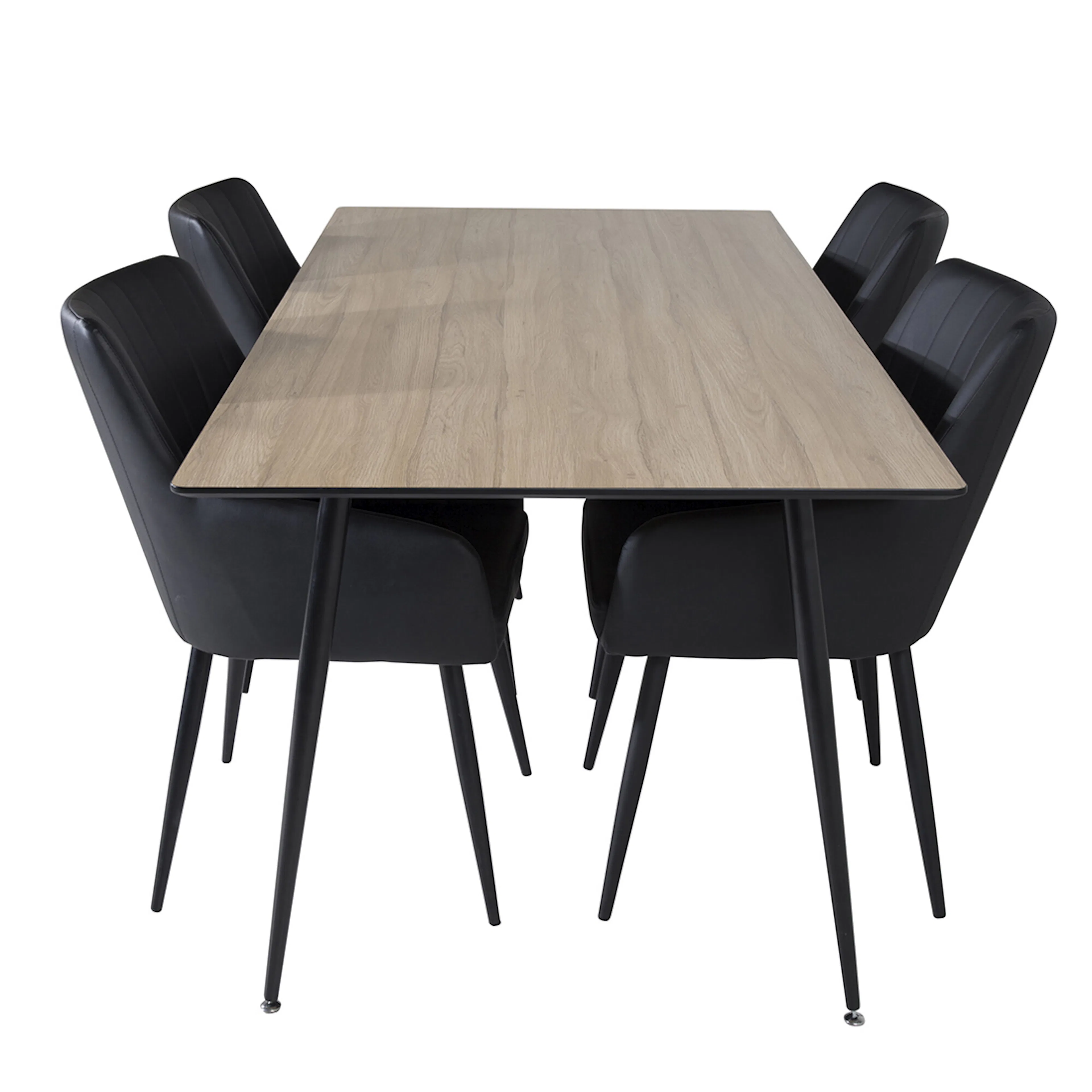 Matgrupp Venture Home Silar Ø120 cm med 4st Comfort Matstolar