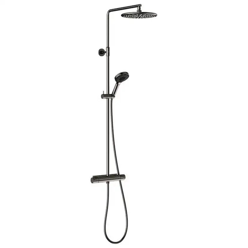 SILHOUET SHOWER SYSTEM Borstad Grafitgrå, 160 cc