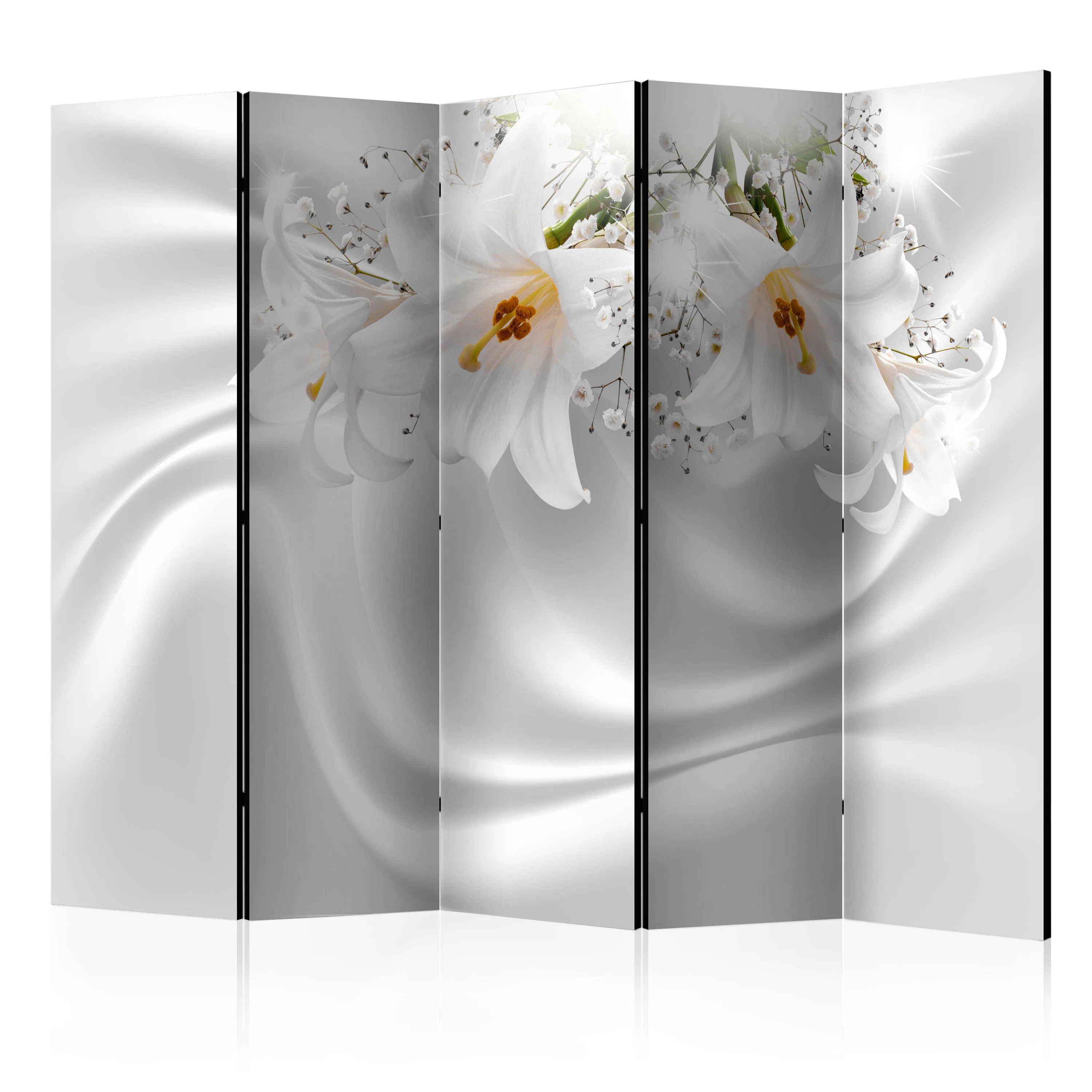 Rumsavdelare Skärmvägg Arkiio Royal Whiteness II 225x172 cm