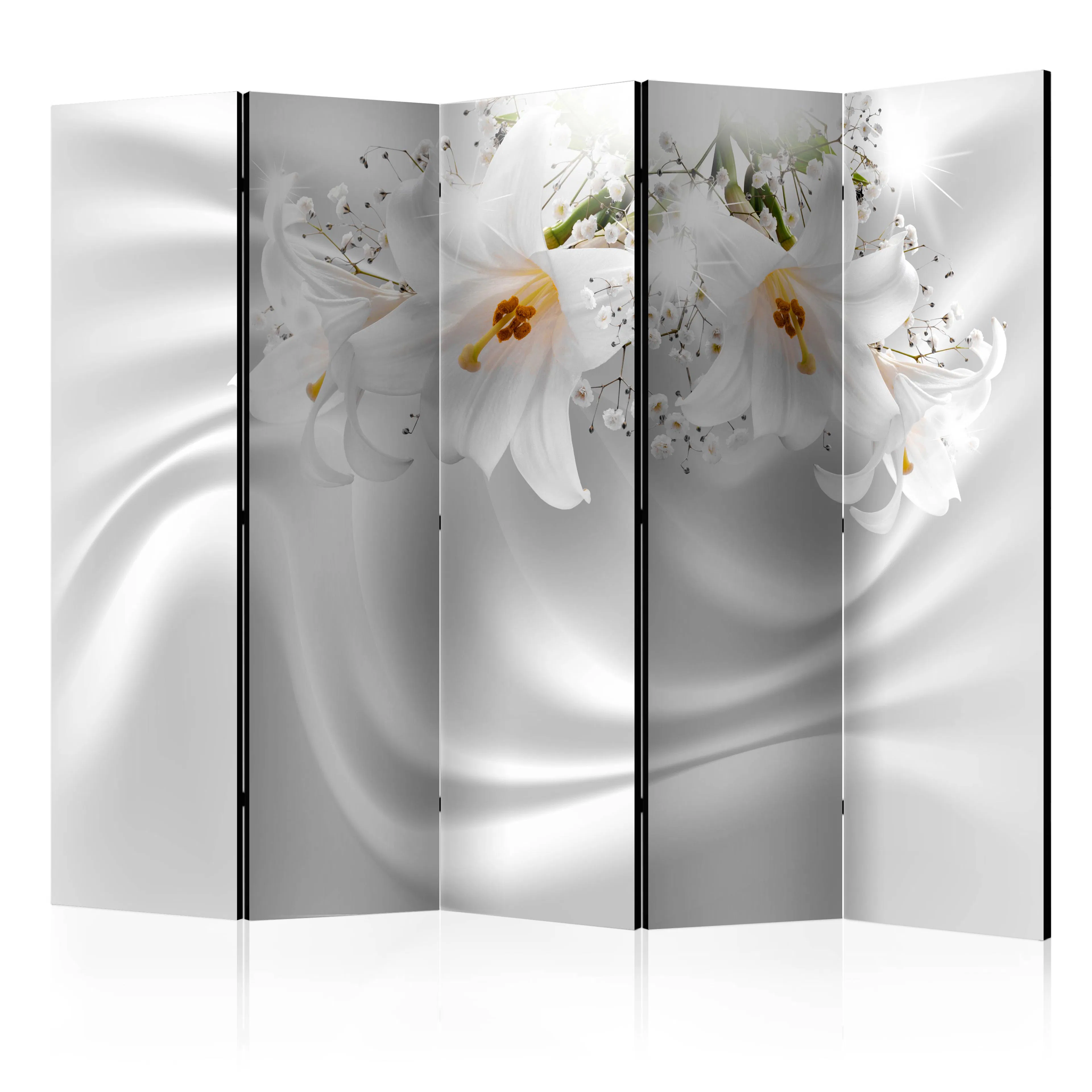 Rumsavdelare Skärmvägg Arkiio Royal Whiteness II 225x172 cm