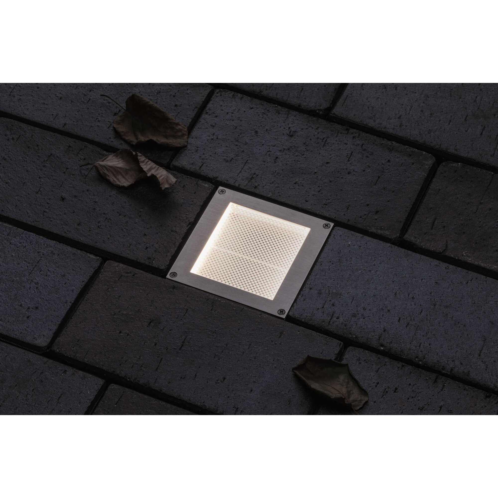 LED Infälld Markbelysning Paulmann Brick med Skymningsrensor IP67 230V