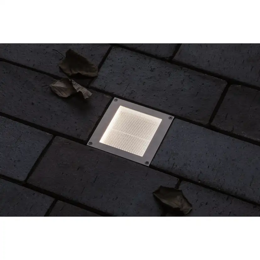 LED Infälld Markbelysning Paulmann Brick med Skymningsrensor IP67 230V