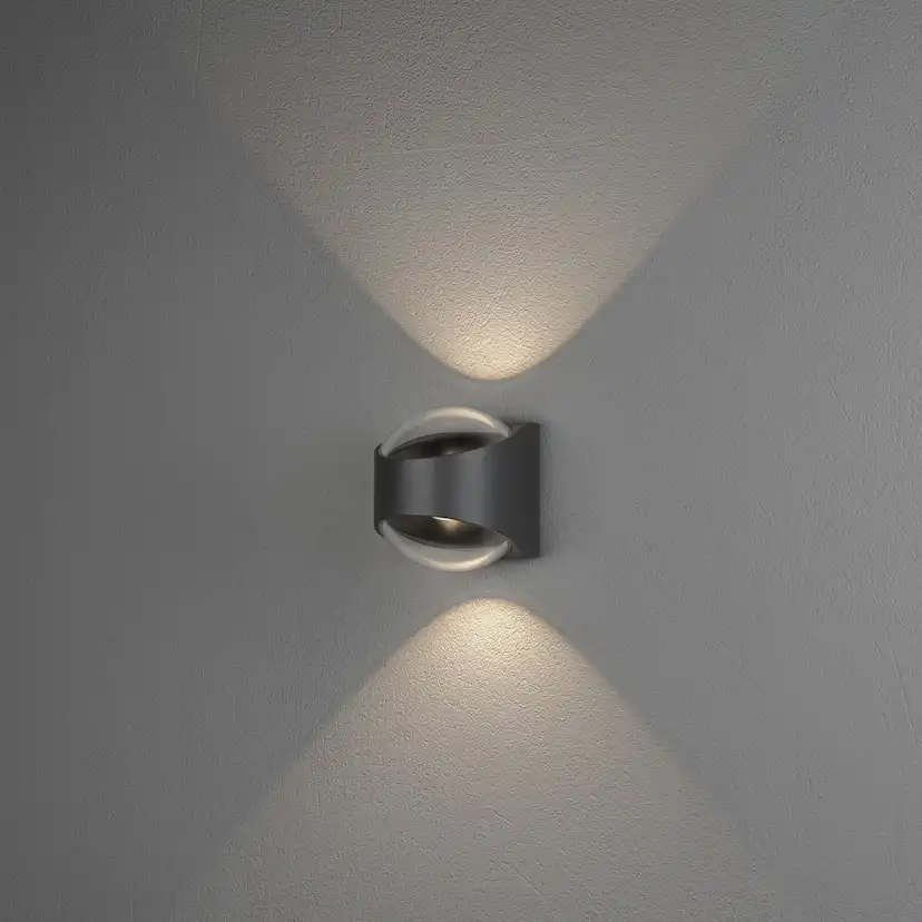 Vägglykta Gnosjö Konstsmide Bitonto Upp/Ned LED