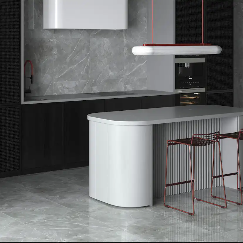 Klinker Pulpis Dark Grey Marmor Blank 60x60