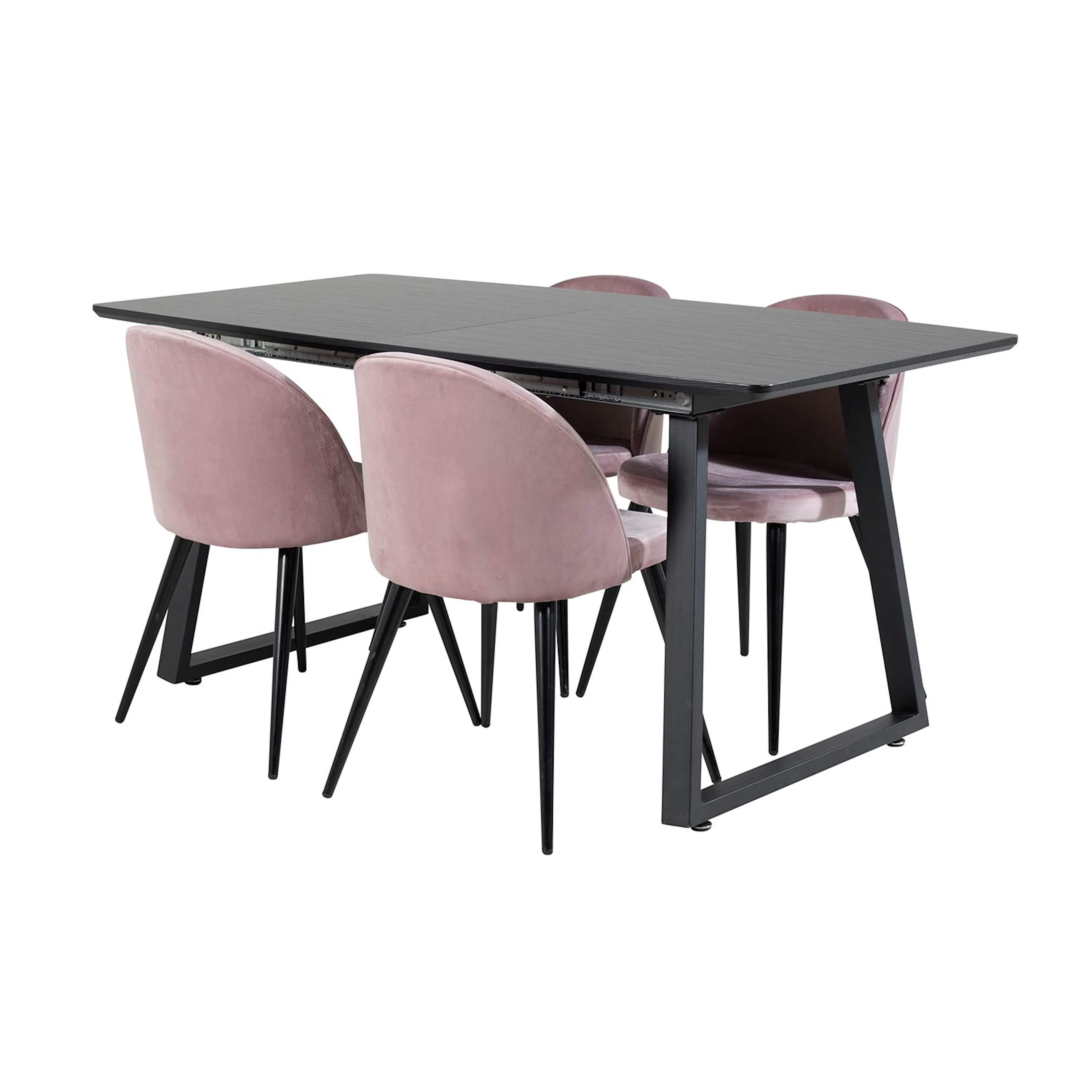 Svart/Rosa