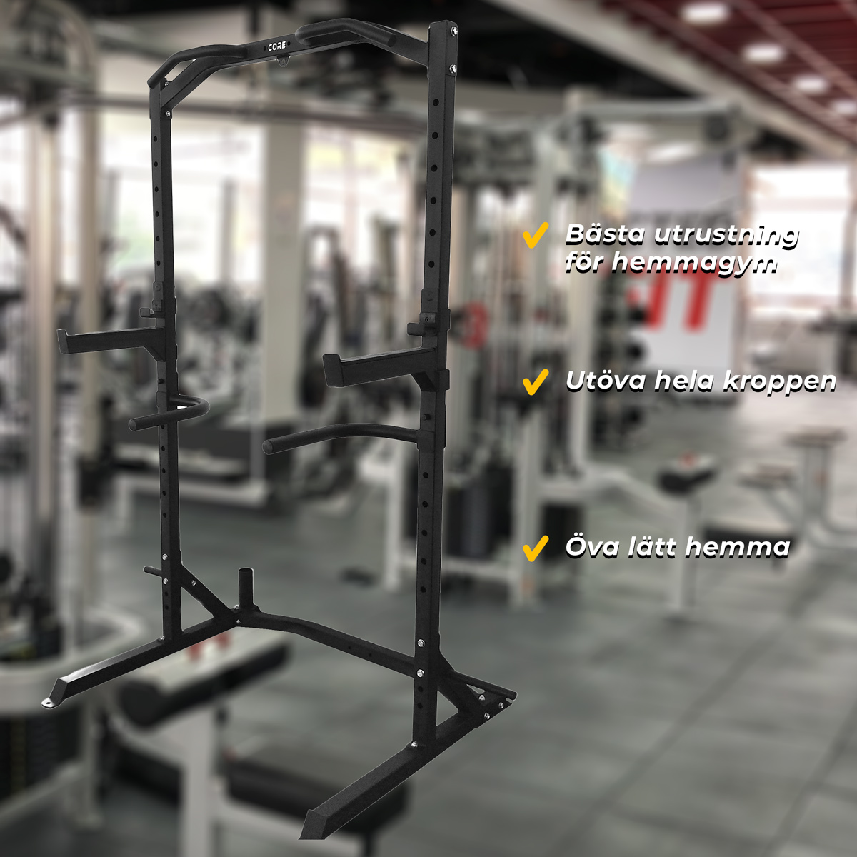 Skivstångsställning Bänkpress Core Half rack