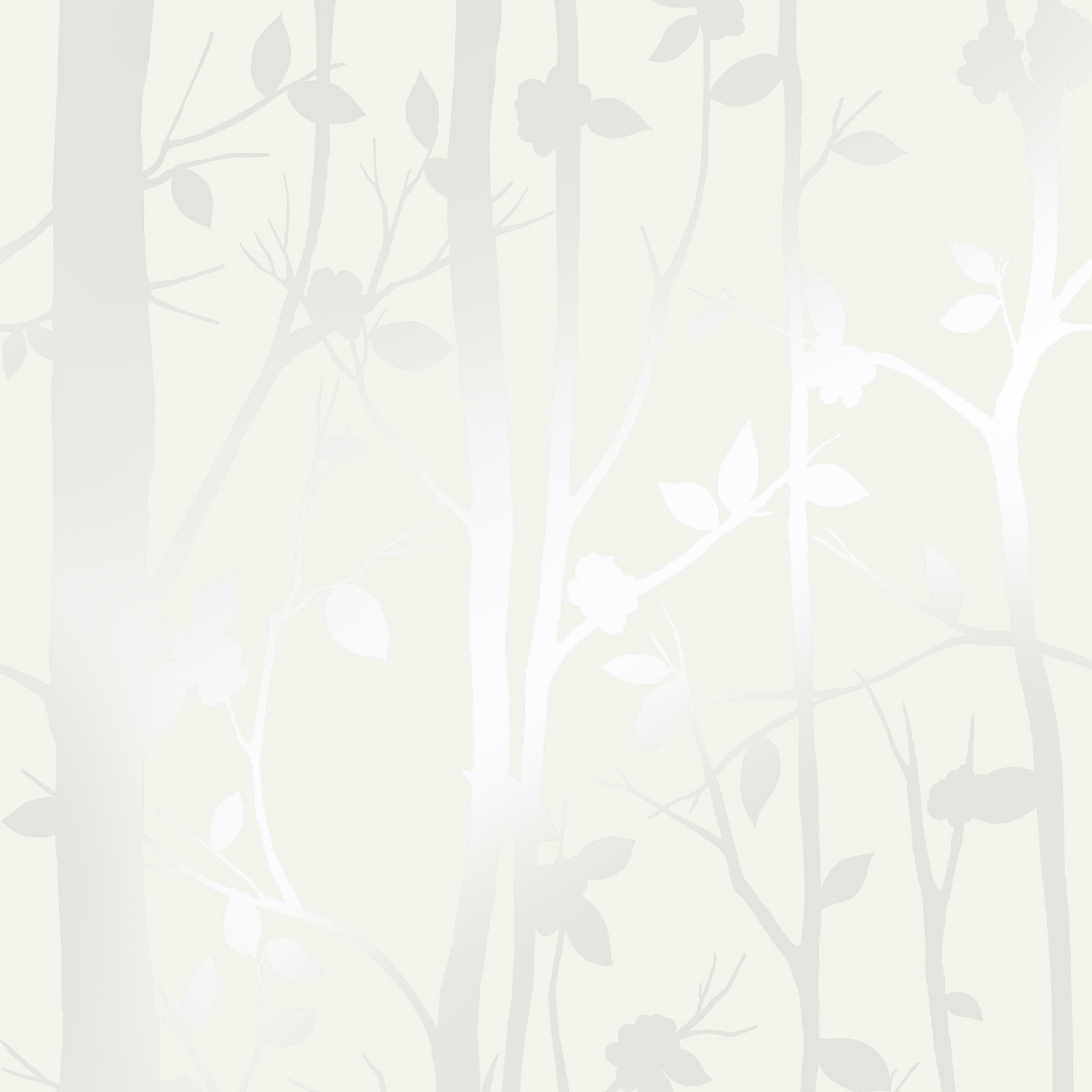 Tapet Laura Ashley Cottonwood Pearlescent Vit