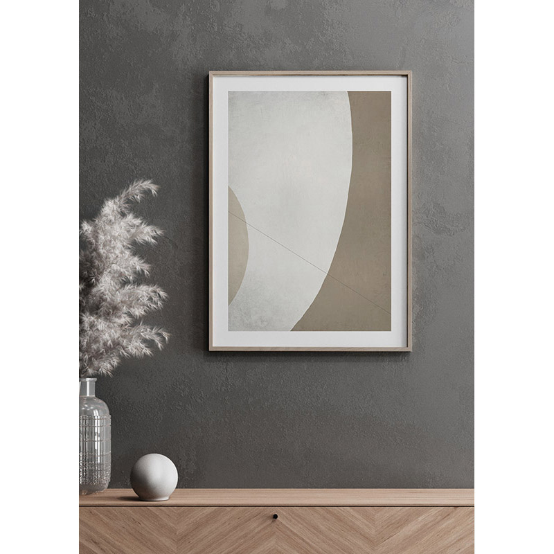 Poster Gallerix Lanton Brown No1