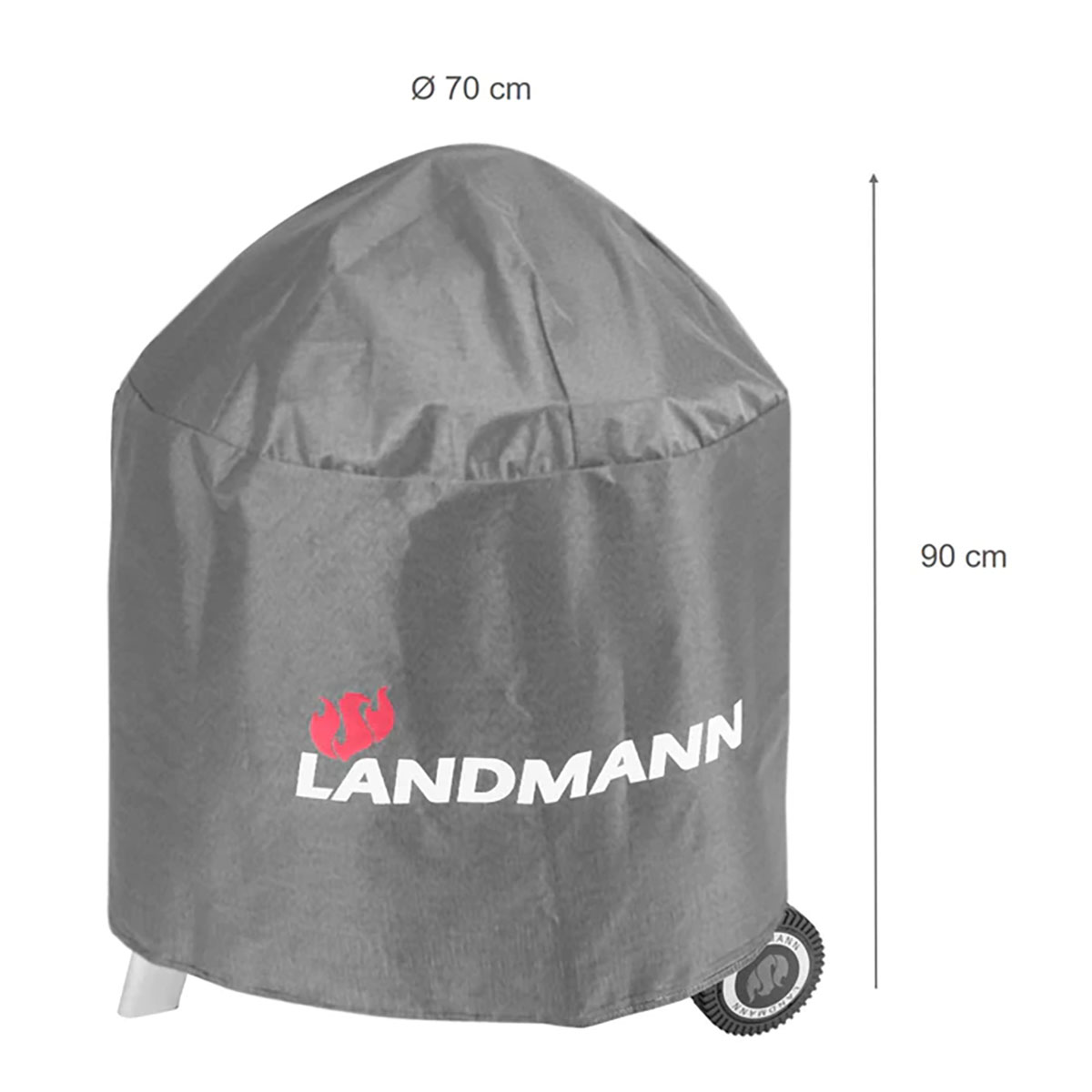 Grillöverdrag Landmann Premium Ø70x90 cm