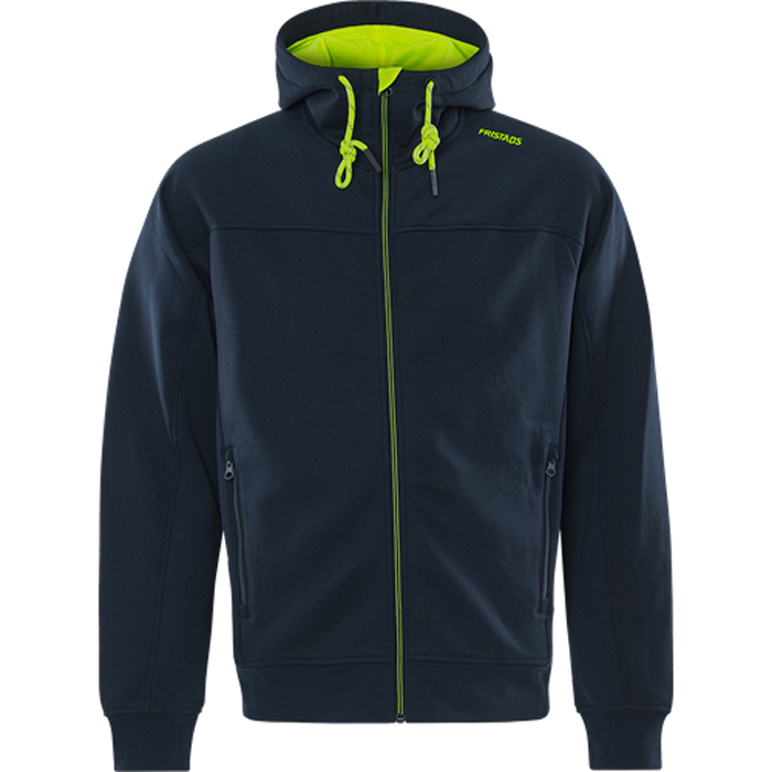 Sweatshirt-jacka Fristads med huva 7550 GSM