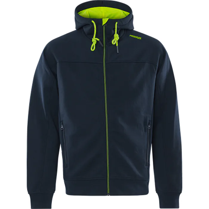 Sweatshirt-jacka Fristads med huva 7550 GSM