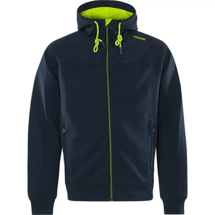 Sweatshirt-jacka Fristads med huva 7550 GSM