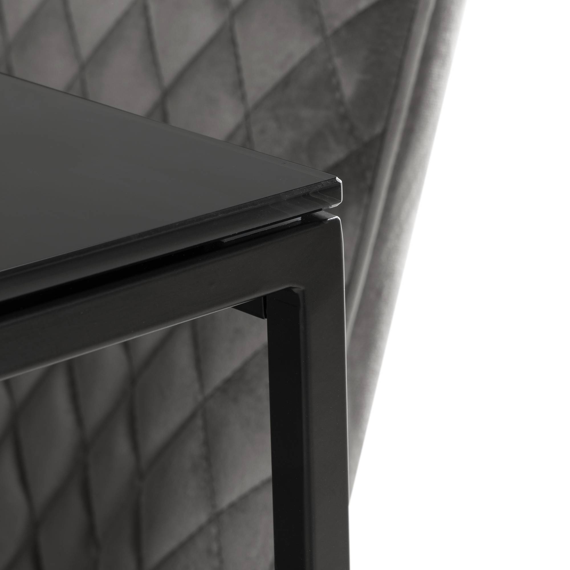 Matgrupp Basic Home Indy Rektangulärt Matbord 180 cm med 6 Hennebyn Matstol