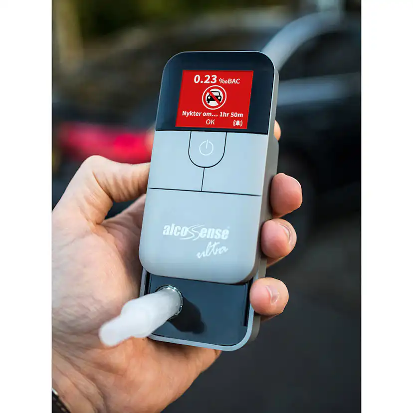Alkoholmätare Alcosense Ultra Bränslecellsensor & BlowCoach Teknik