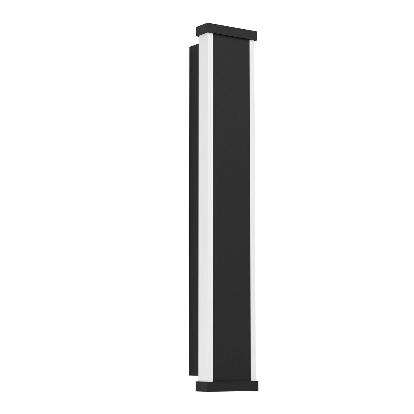 AL-LED-WL/2 L-380 SCHWARZ/WS 'NEVIANO' 380 mm