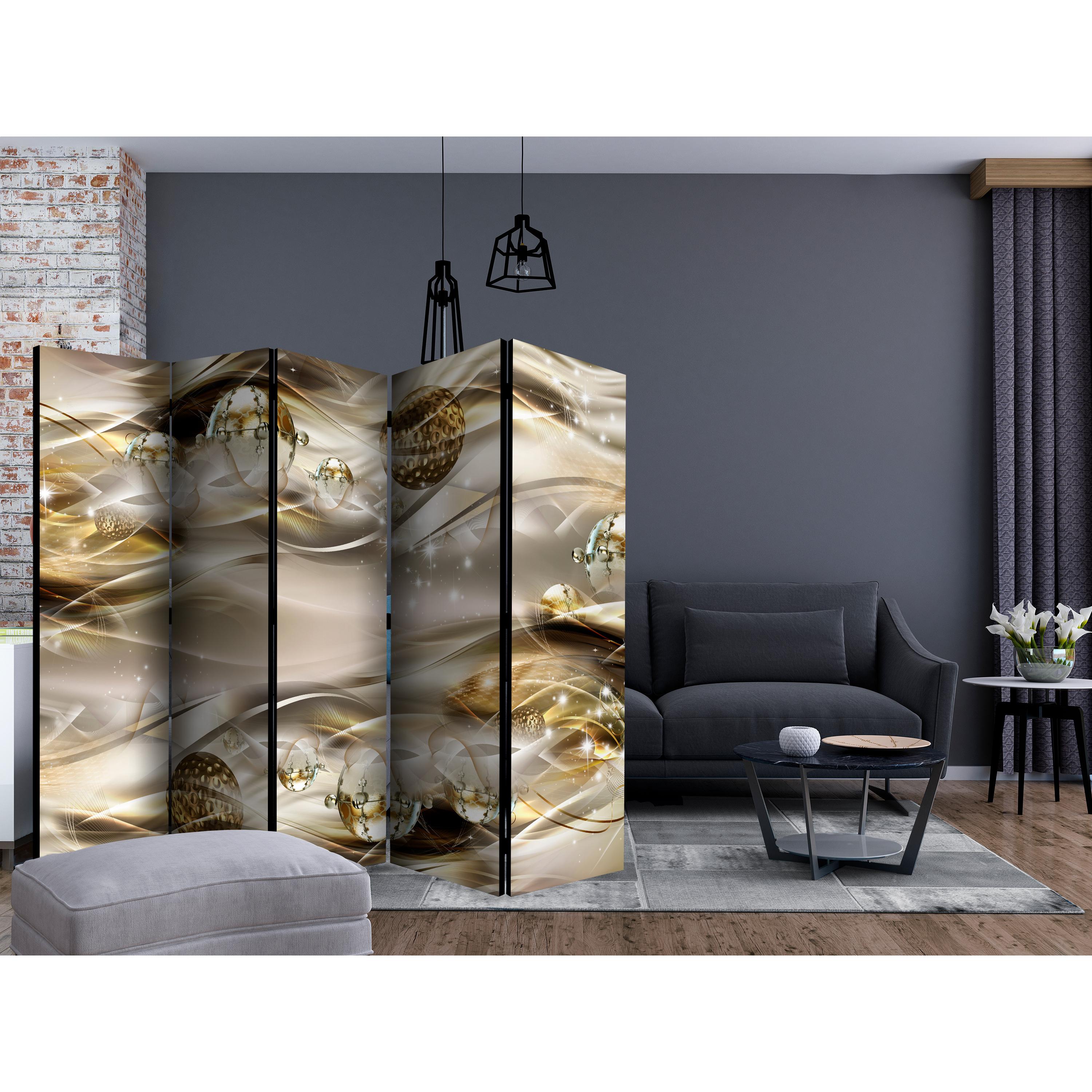 Rumsavdelare Skärmvägg Arkiio Golden Nebula II 225x172 cm