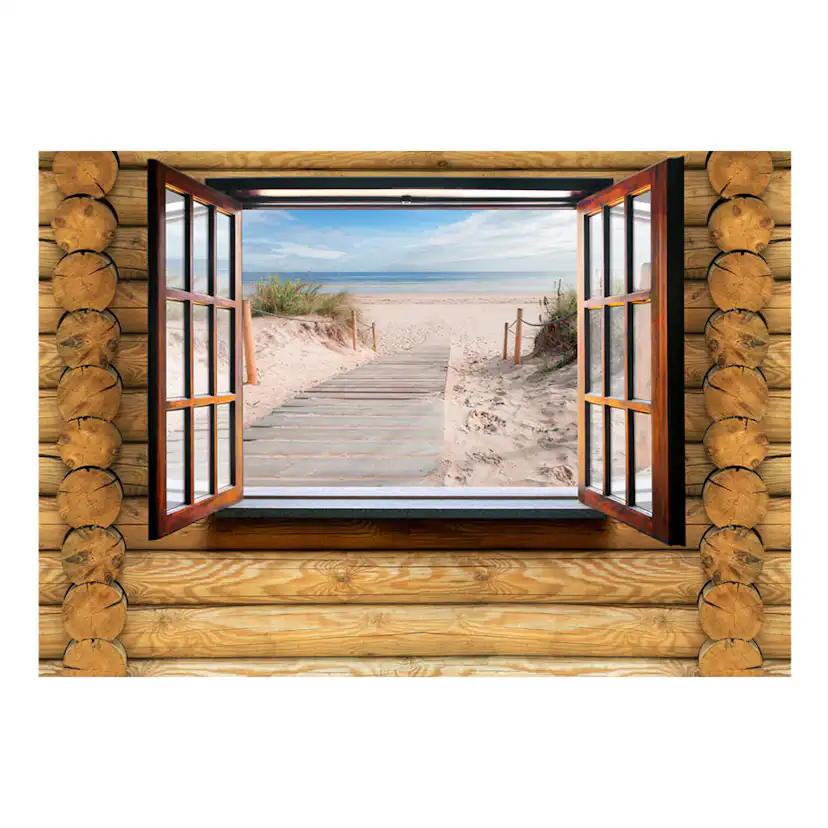 Fototapet Arkiio Beach Outside The Window