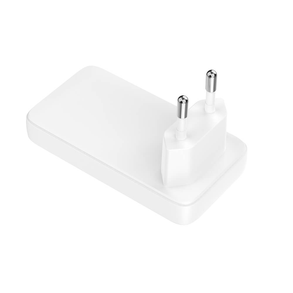Laddare GEAR 220V 1xUSB-C+1xUSB-A PD/PPS 36W+QC 18W GaN