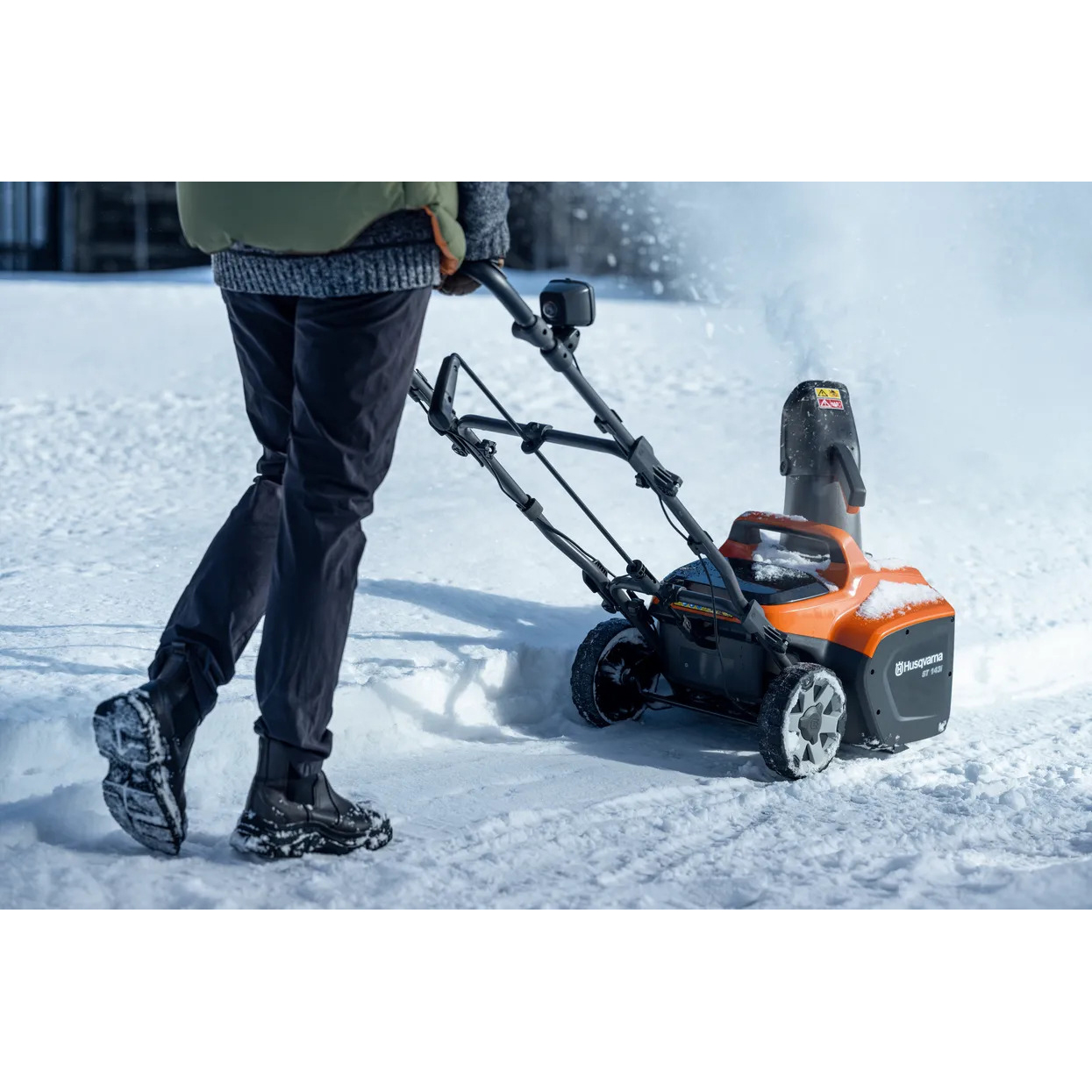 Snöslunga Husqvarna ST 143i Med Batteri & Laddare
